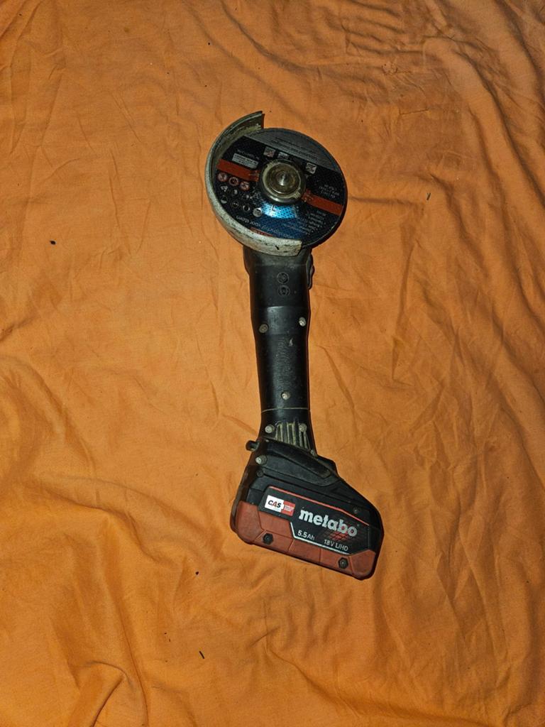 Metabo Haakse Slijpmachine 18V LiHD 5.5Ah Accu, Ophalen of Verzenden