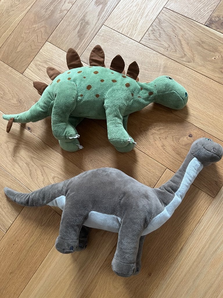 IKEA dino knuffels, Ophalen, Zo goed als nieuw, Overige typen, IKEA