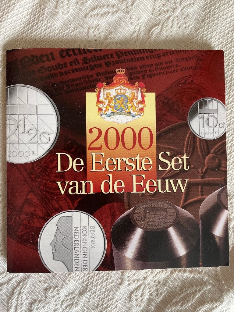 Muntset De Eerste Set van de Eeuw 2000, Ophalen of Verzenden, Koningin Beatrix, Overige waardes, Setje