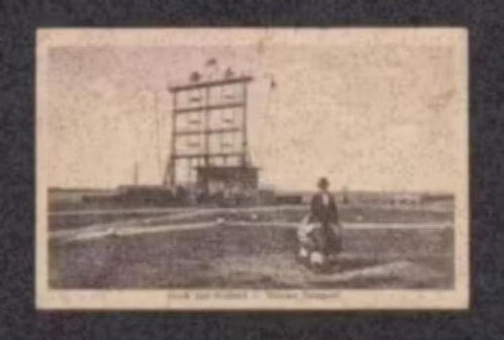 Hoek van Holland, Nieuwe Seinpost 1923., Ophalen of Verzenden, 1920 tot 1940, Gelopen, Zuid-Holland