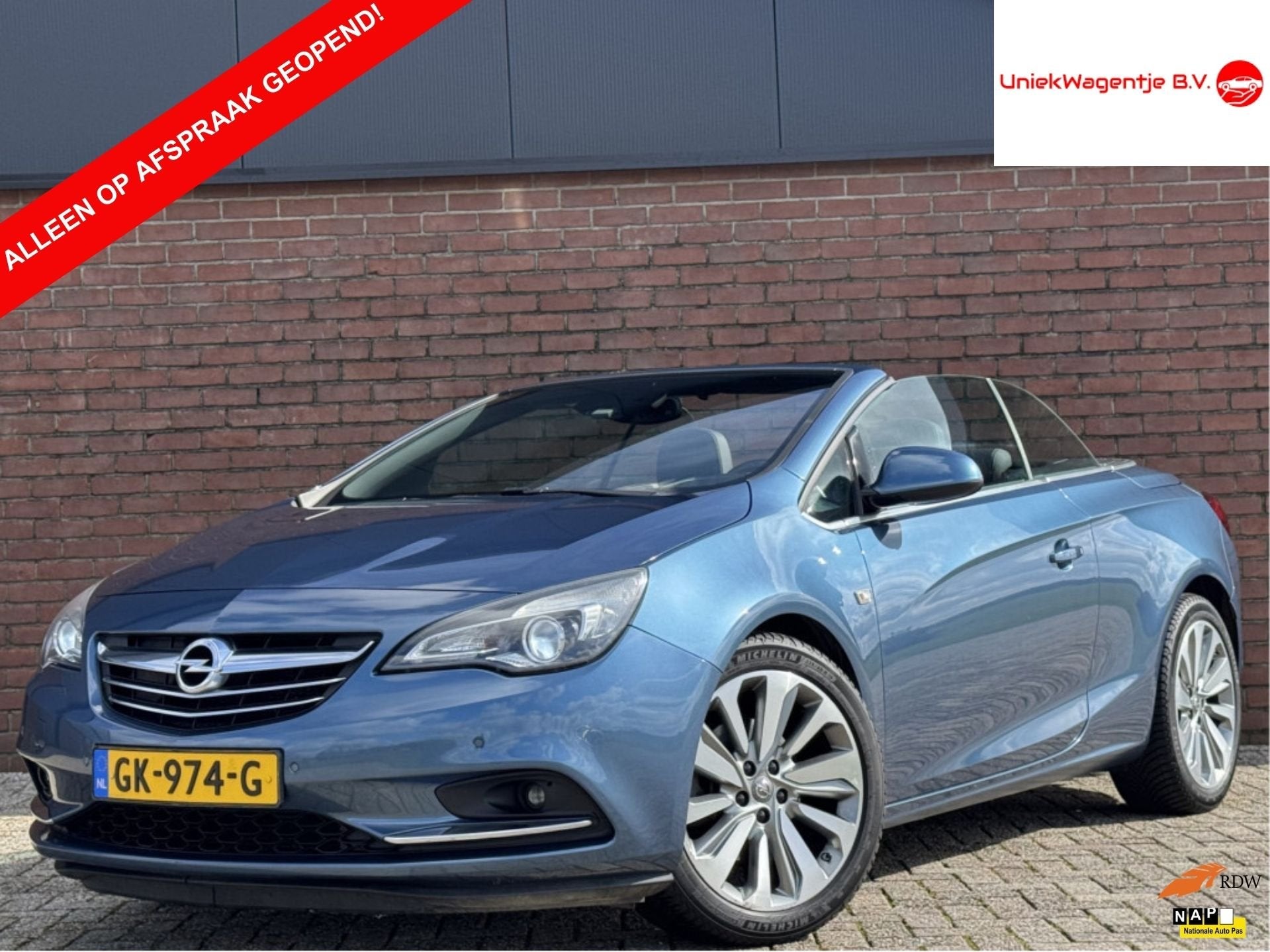 Opel Cascada 1.6 TURBO COSMO | NL-AUTO! | LEDER! | NAVI!, Auto's, Opel, Voorwielaandrijving, 15 km/l, Gebruikt, 4 cilinders