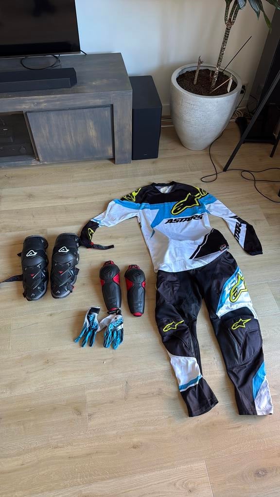 Crosskledingset Alpinestars, Ophalen of Verzenden, Tweedehands, Motorcrosskleding