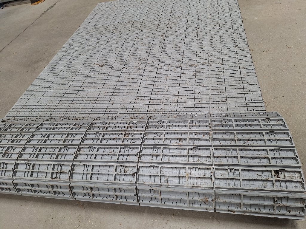 Kunststof vloerdelen - gratis, Ophalen, Gebruikt, Overige typen, 10 m² of meer