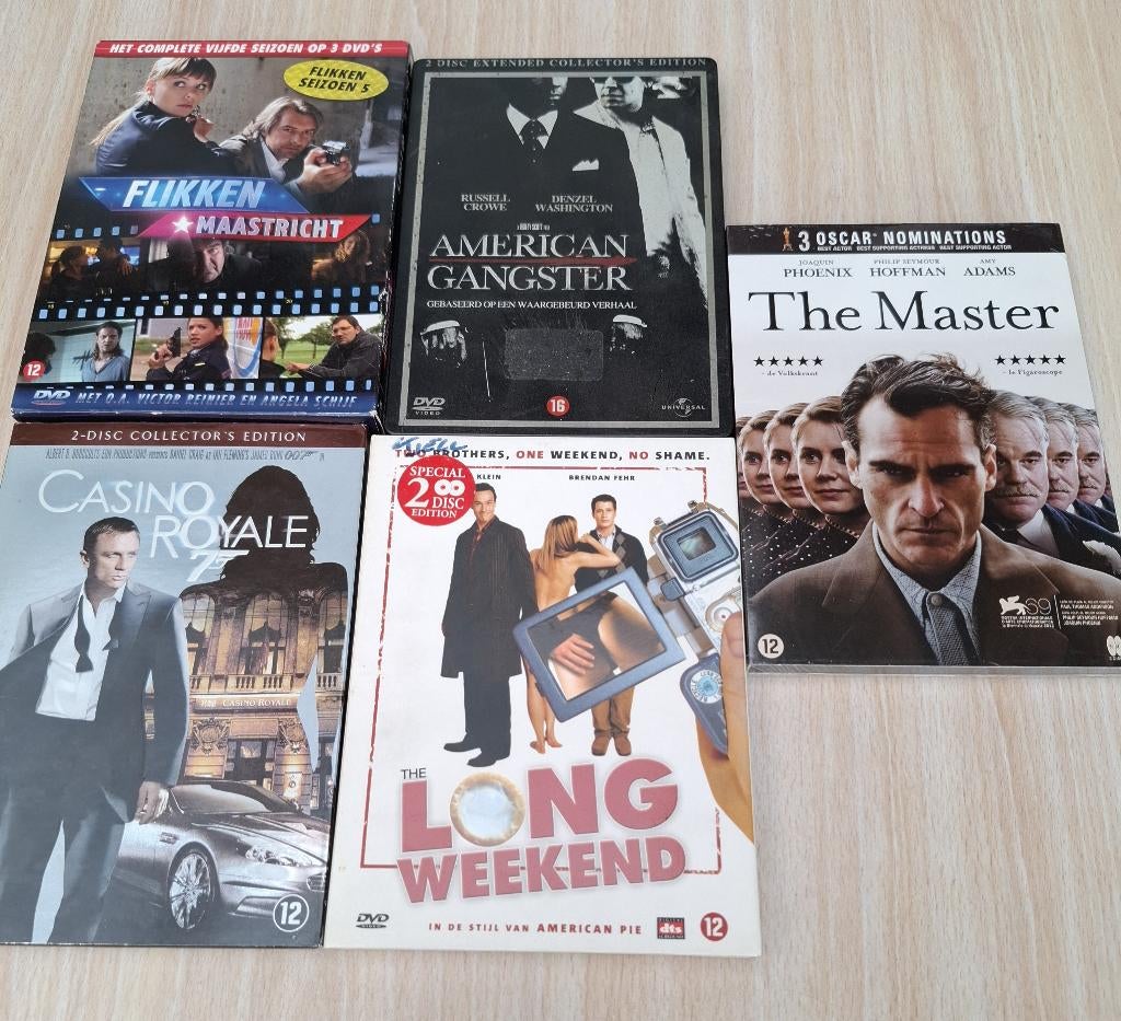 verkoop DVD BOX-met meerdere dvds-aan 3 € per stuk-(foto 8), Alle leeftijden, Ophalen of Verzenden, Gebruikt