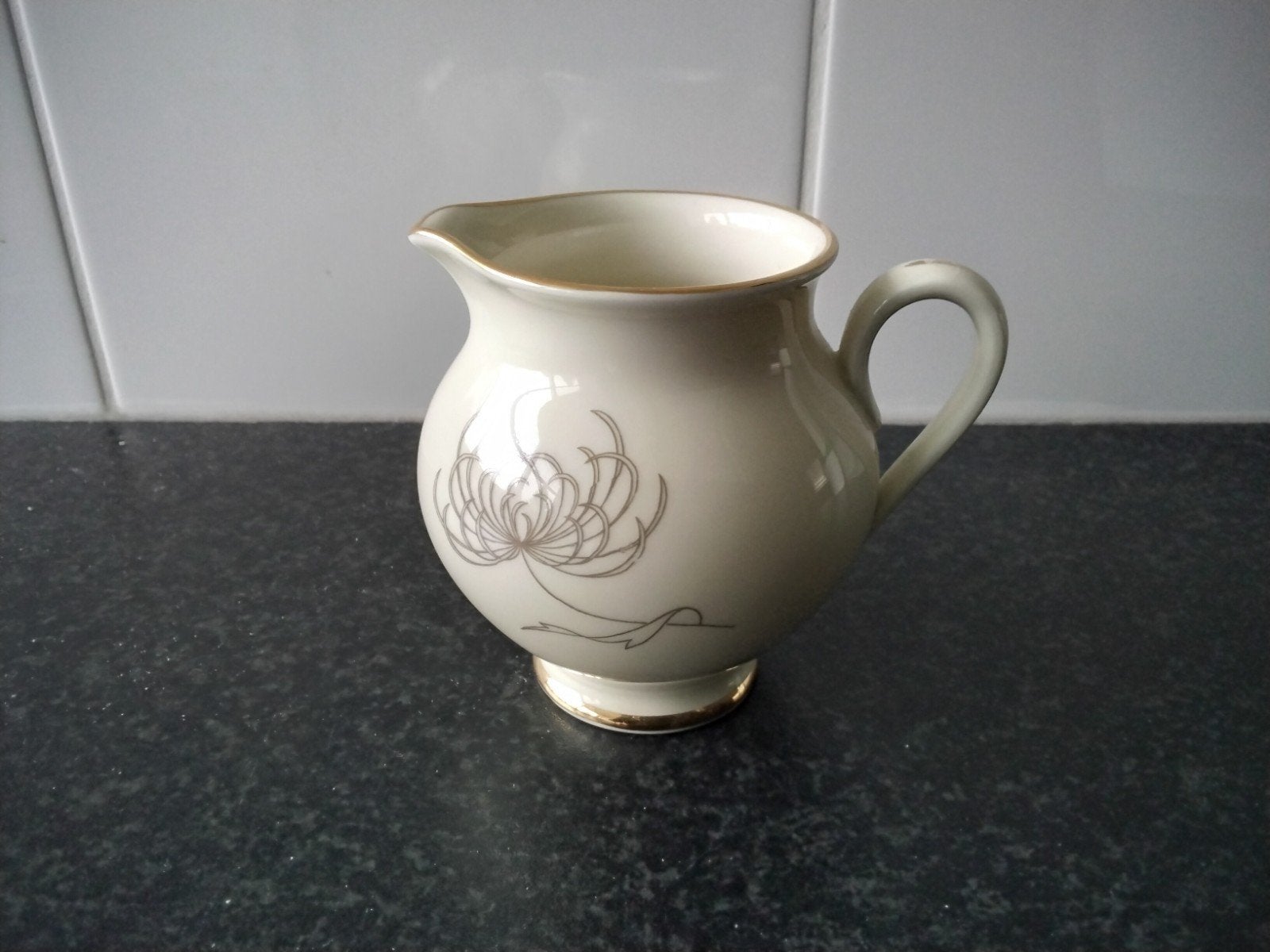 Furstenberg melkkannetje chrysanth, Ophalen of Verzenden, Overige stijlen, Overige typen