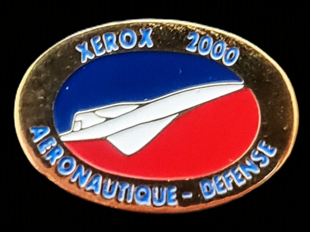 Xerox 2000-Aeronautique-Defence pin, Verzenden, Nieuw, Transport, Speldje of Pin