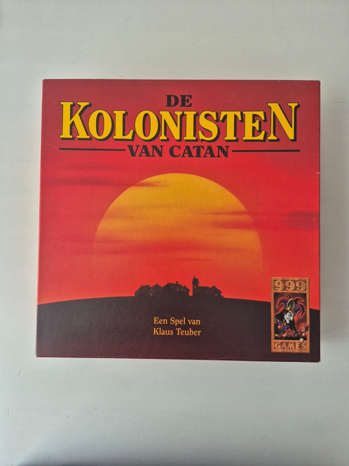 Kolonisten van Catan houten versie, Hobby en Vrije tijd, Drie of vier spelers, Ophalen of Verzenden, Zo goed als nieuw, 999 Games