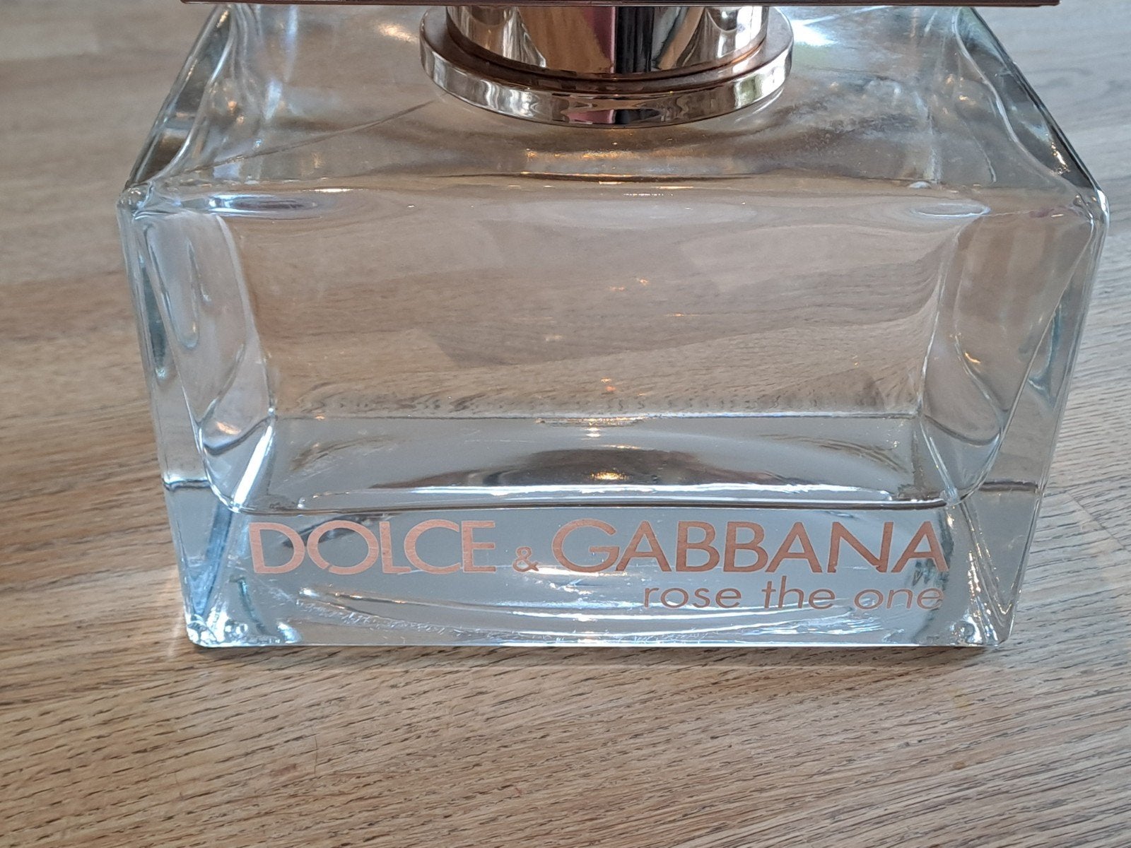 Lege Dolce & Gabbana Rose The One parfumfles, Ophalen of Verzenden, Gebruikt