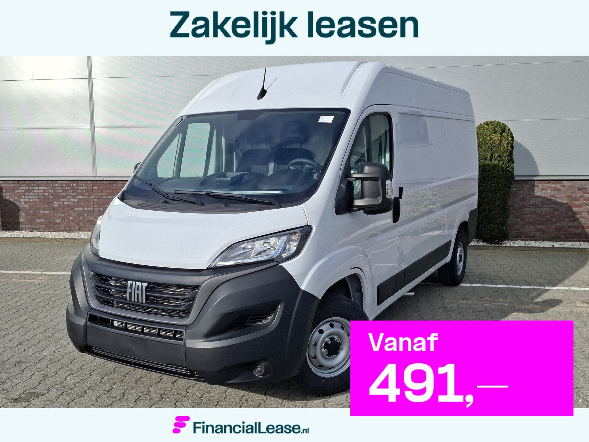 Fiat Ducato L2H2 120PK All Weather + Betimmering, 3300 kg, Euro 6, 4 cilinders, Leder en Stof