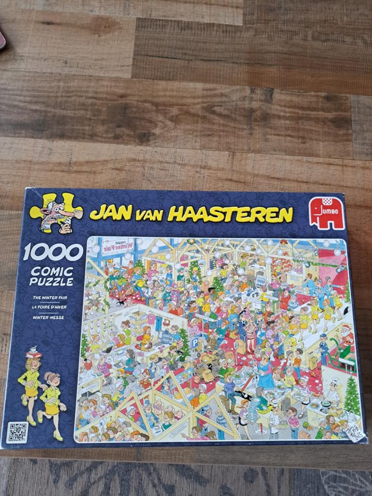 Jan van Haasteren Winterfair, Ophalen, 500 t/m 1500 stukjes, Zo goed als nieuw
