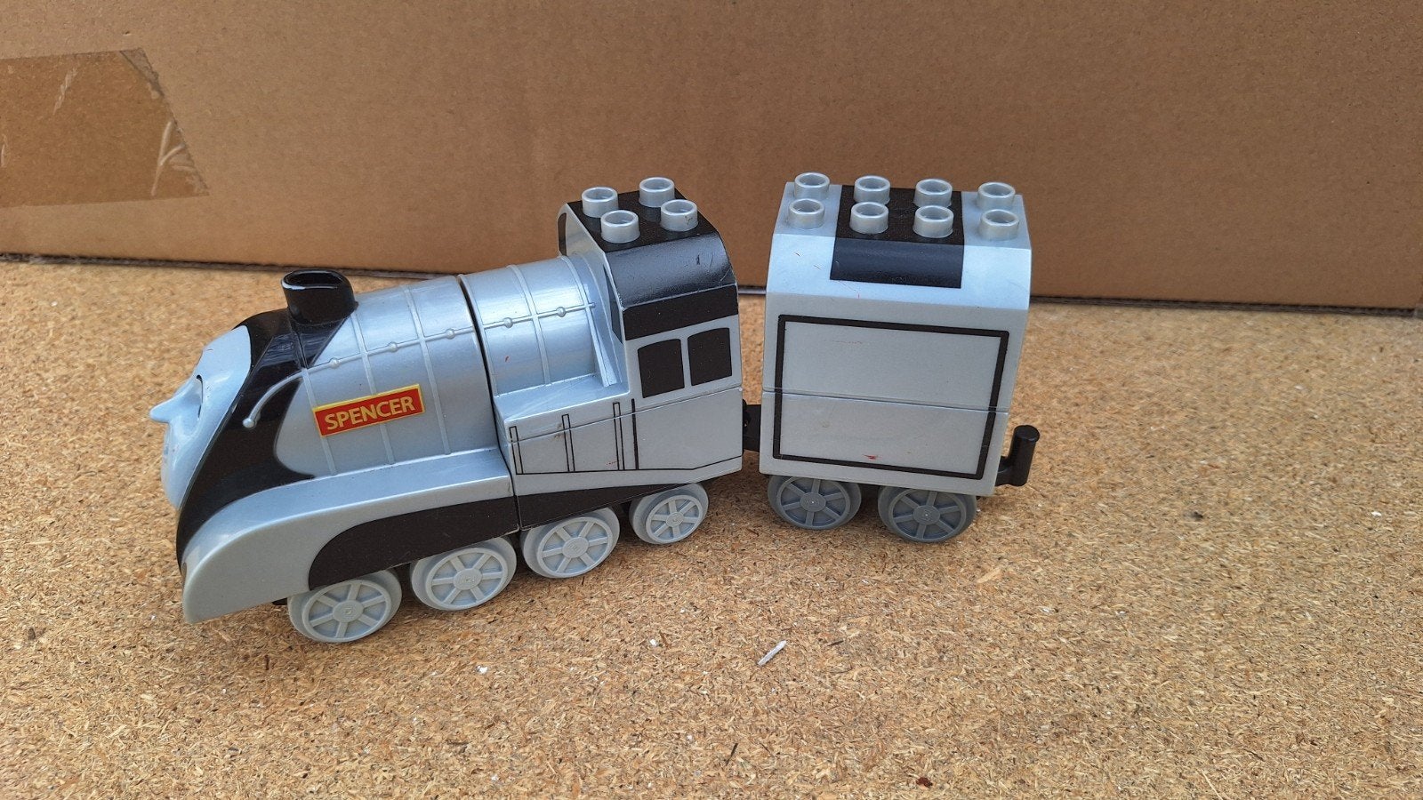 spencer uit de duplo serie thomas de trein, Ophalen of Verzenden, Gebruikt, Duplo