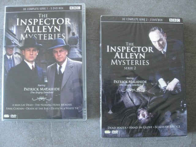 THE INSPECTOR ALLEYN MYSTERIES - SEIZOEN 1 + SEIZOEN 2, Vanaf 12 jaar, Ophalen, Nieuw in verpakking, Detective en Krimi