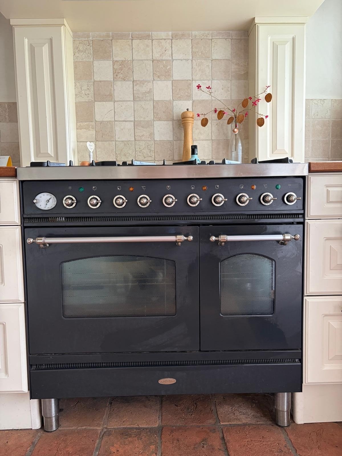 Complete landelijke keuken met apparatuur, Gebruikt, Hoekkeuken, Ophalen of Verzenden, Hout
