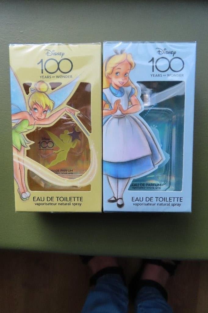Eu de toilette  spray disney 100 years ( nieuw in folie), Verzamelen, Ophalen of Verzenden, Nieuw, Parfumfles, Gevuld