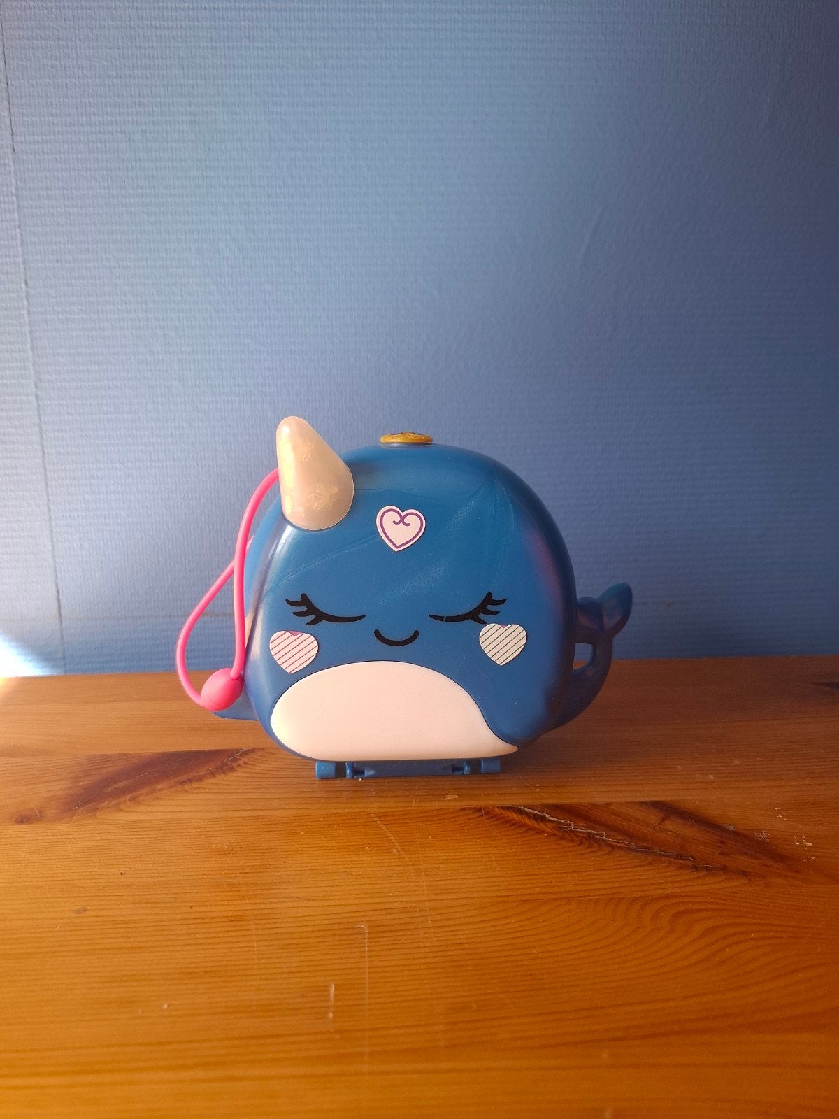 Polly Pocket Narwal Compact Speelset met Accessoires, Verzenden, Zo goed als nieuw, Meisje