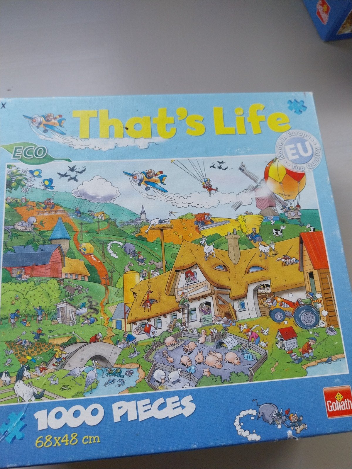 That's life 1000 stukjes puzzel, Ophalen, 500 t/m 1500 stukjes, Zo goed als nieuw