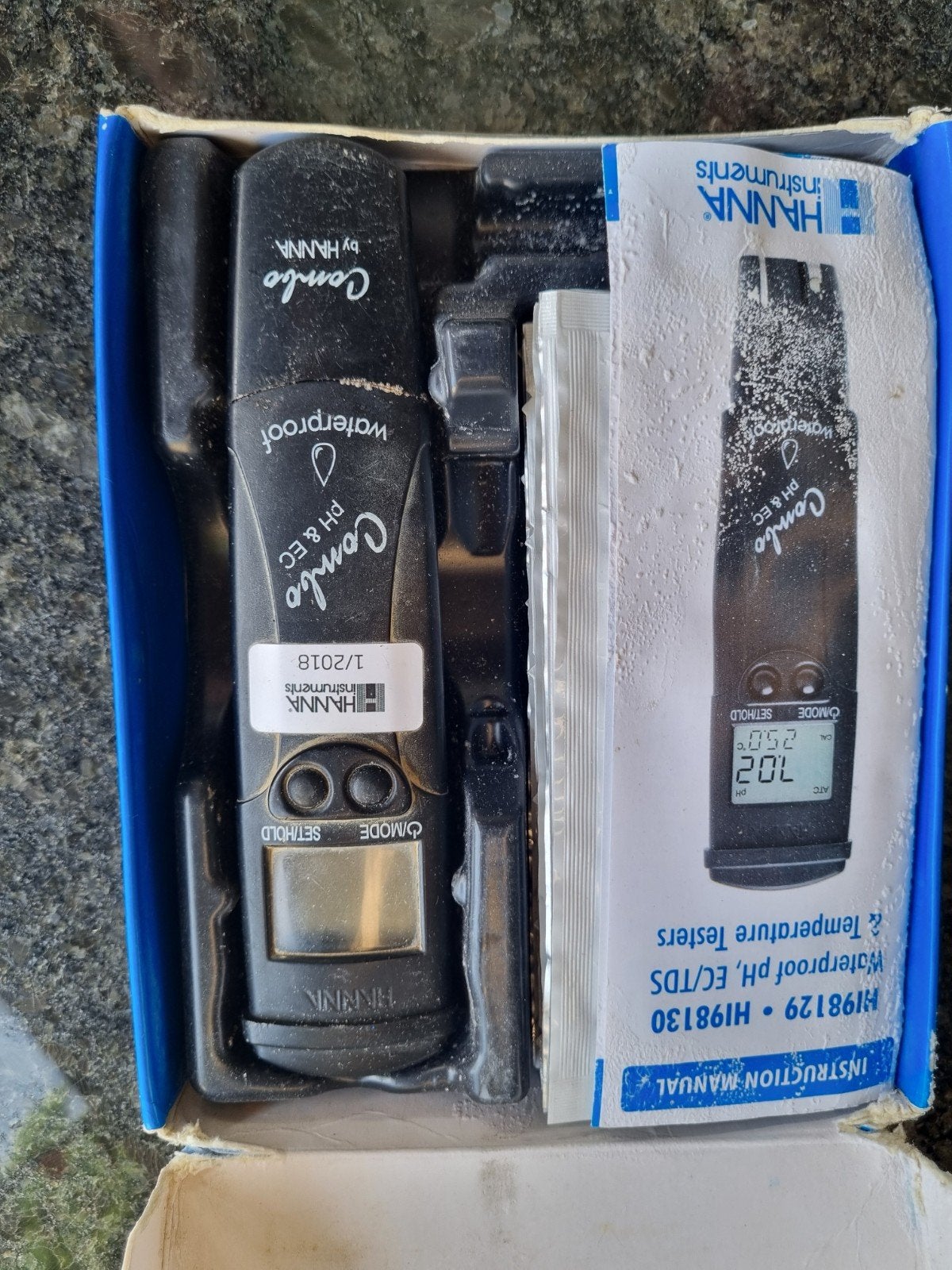 Hanna Instruments Combo pH & EC meter, Ophalen, Gebruikt