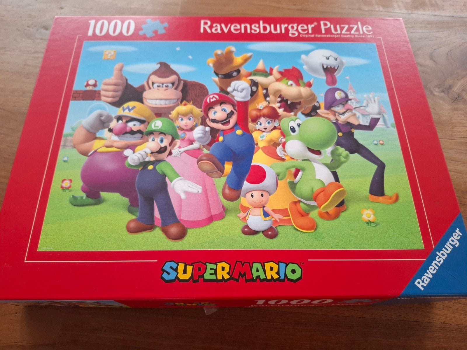 Ravensburger Super Mario Legpuzzel 1000 stukjes, Ophalen of Verzenden