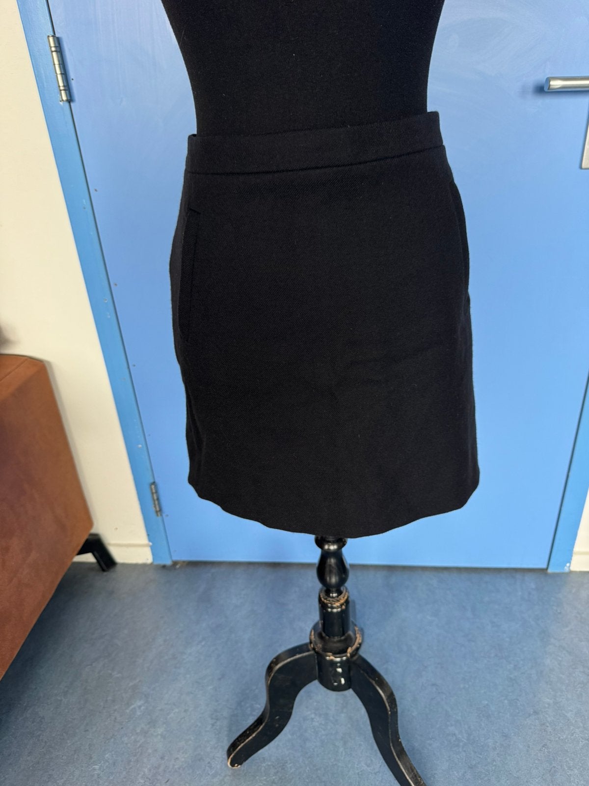 J.Crew  Skirt Wool / size 10, Verzenden, Zo goed als nieuw, Zwart, Boven de knie