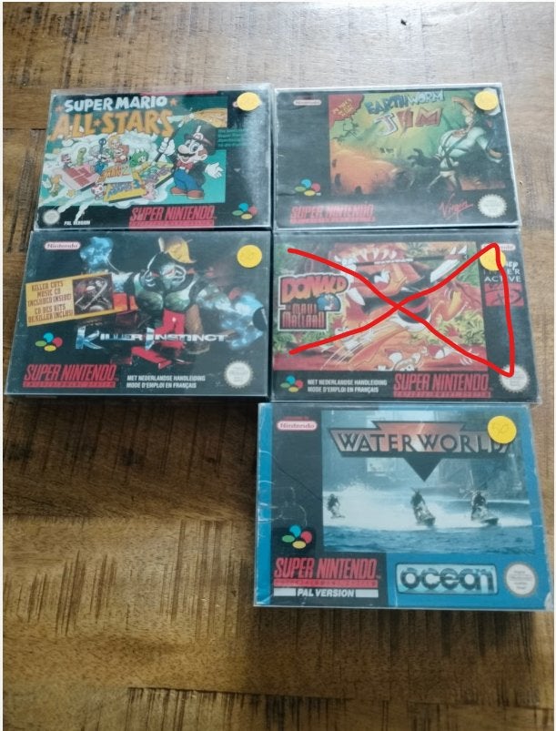 Oude Nintendo games- Doe een bod per titel, Spelcomputers en Games, Avontuur en Actie, Gebruikt, 1 speler, Ophalen of Verzenden