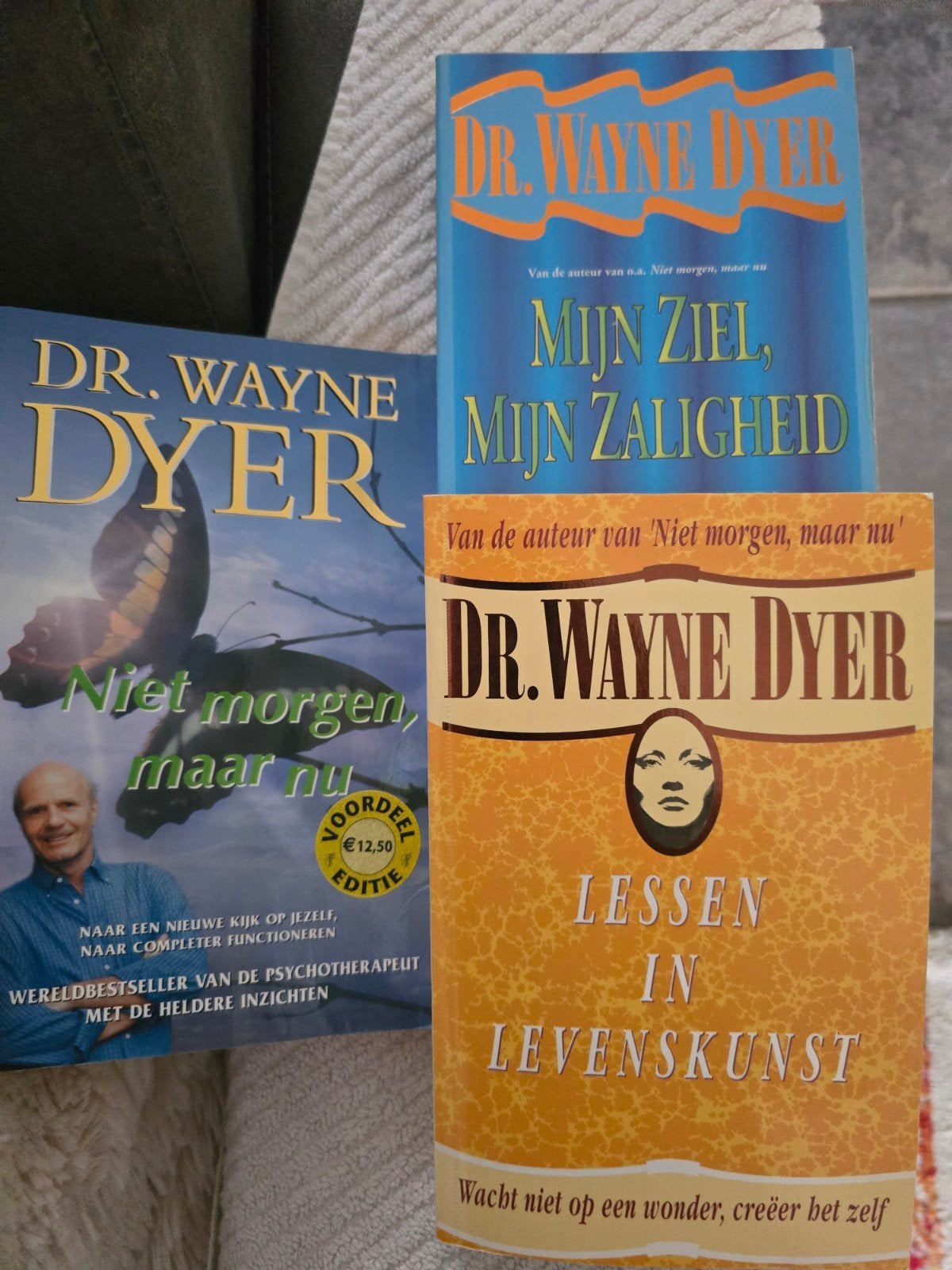 Dr. Wayne Dyer Boeken 3 x, Boeken, Ophalen of Verzenden, Gelezen, Persoonlijkheidsleer, Dr. Wayne Dyer