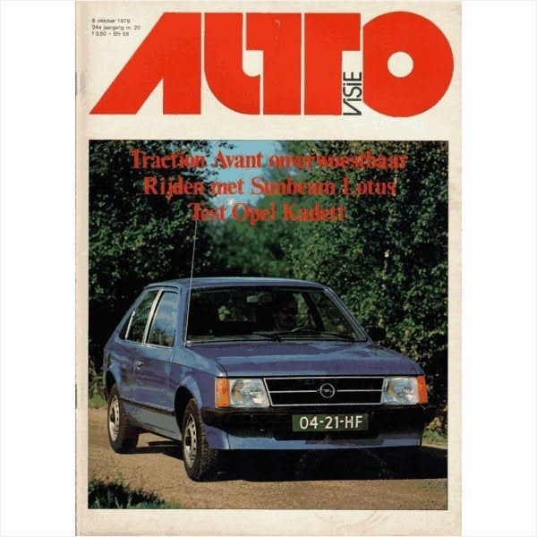 Autovisie Tijdschrift 1979 NR 20 #1 Nederlands, Boeken, Ophalen of Verzenden, Gelezen, Algemeen