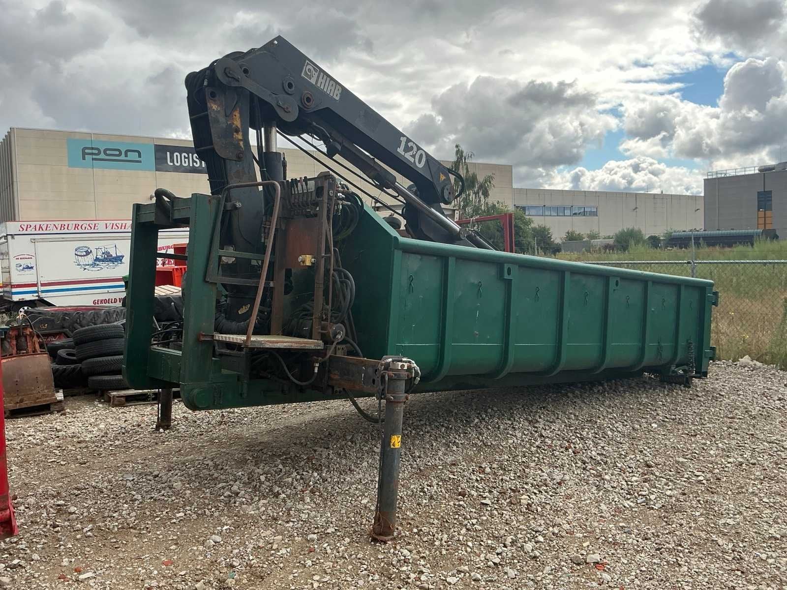 Hiab 120 Open laadbak