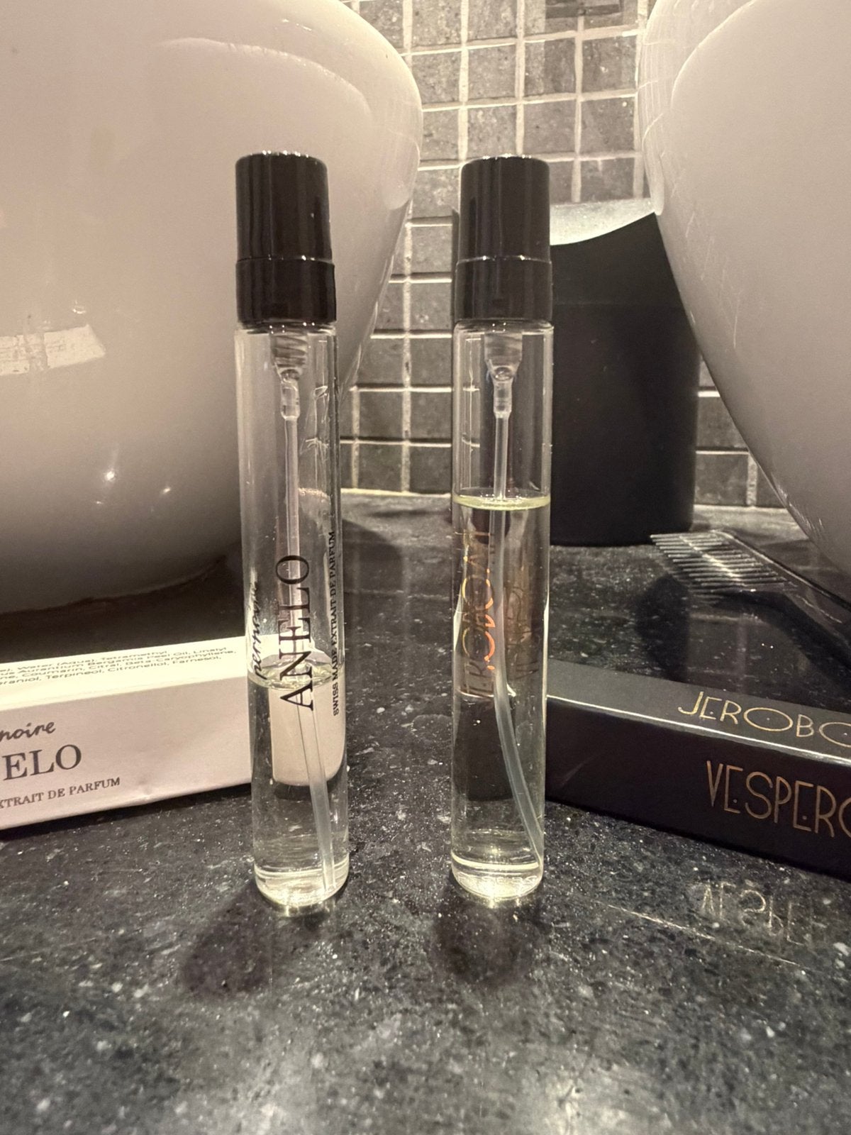 Pernoire Anelo 7,5ml & Jeroboam Vespero 7,5 ml Niche Parfum, Ophalen of Verzenden, Zo goed als nieuw