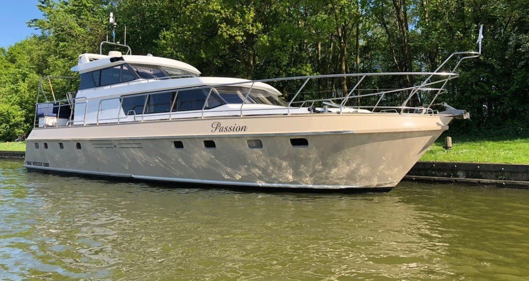 valkkruiser 15meter, Gebruikt, Binnenboordmotor, Diesel, 190 pk