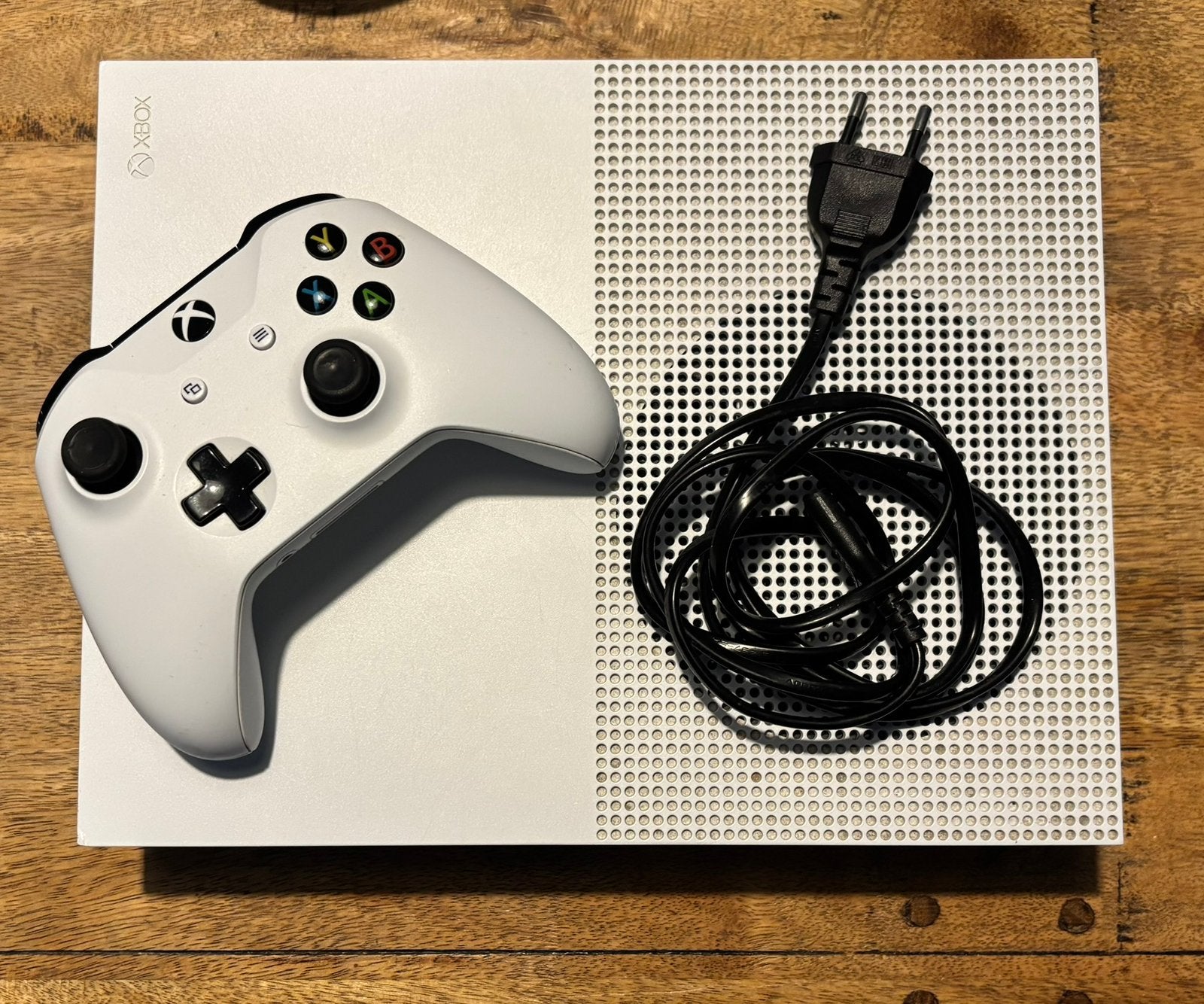 Xbox one S 1TB + Just dance spel, Spelcomputers en Games, Ophalen, Xbox One S, 1 TB, Met 1 controller