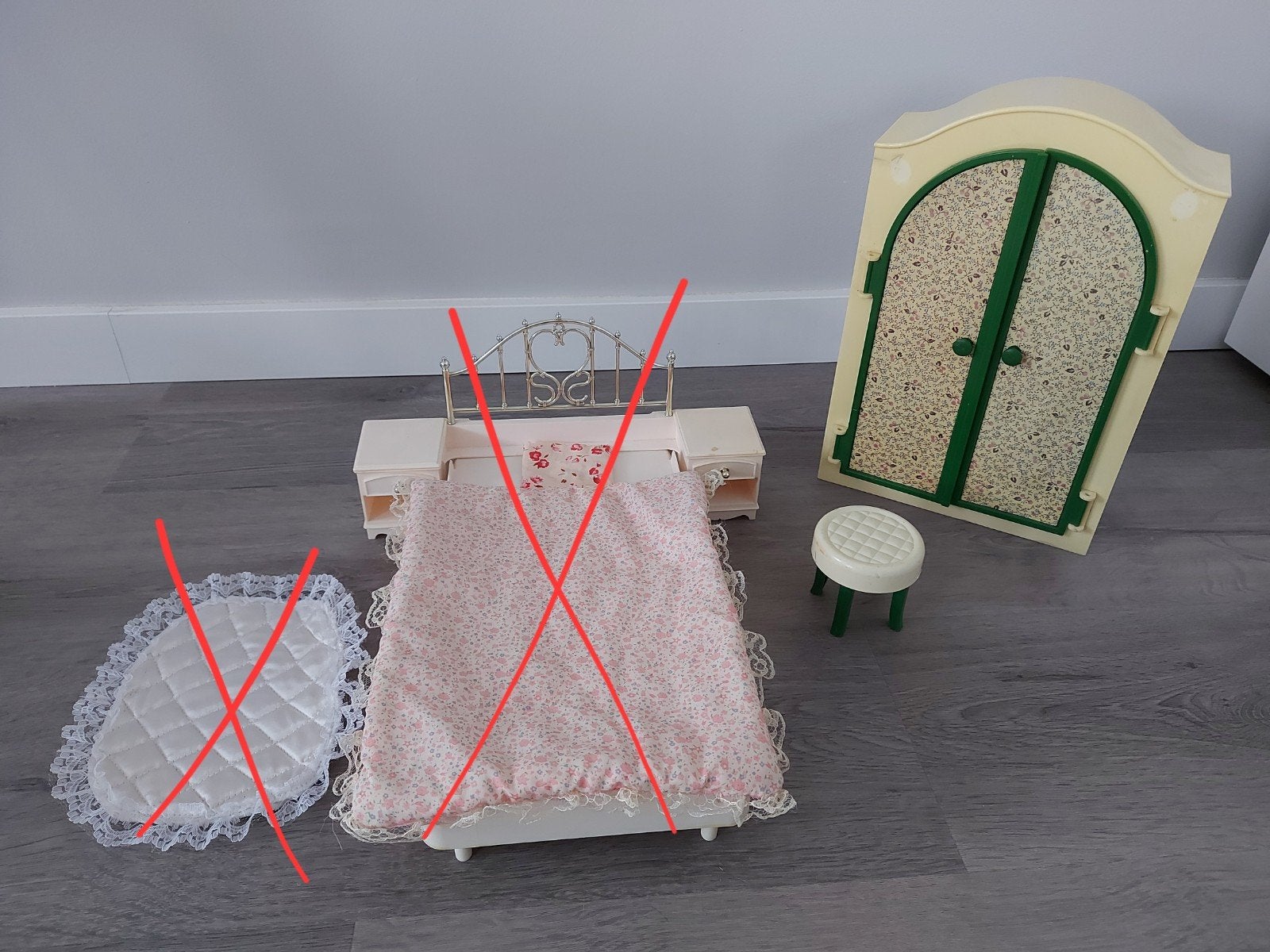 Fleur barbie vintage meubels, Ophalen of Verzenden, Gebruikt, Barbie