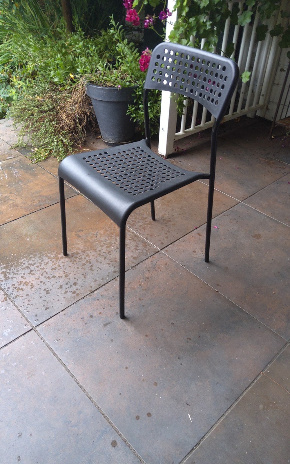 4 eetkamerstoelen, Huis en Inrichting, Ophalen, Zwart, Zo goed als nieuw, Vier
