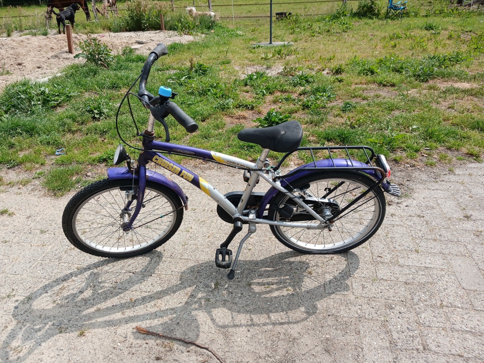 Teab leuk kinderfietsje, Fietsen en Brommers, Fietsen | Kinderfietsjes, Ophalen, Velgrem, Cruiser, 16 tot 20 inch