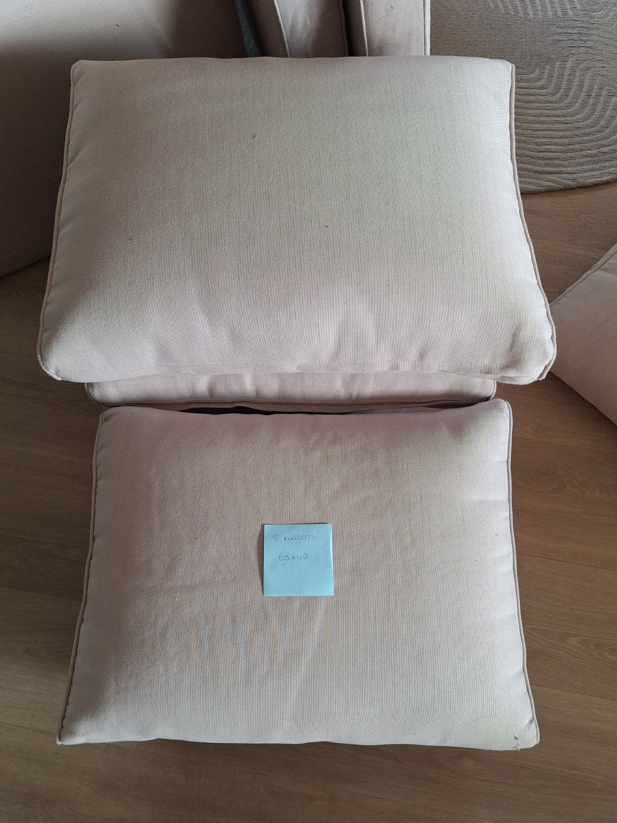 Tuinkussens voor loungebank, Ophalen, Gebruikt, Overige materialen, Bank