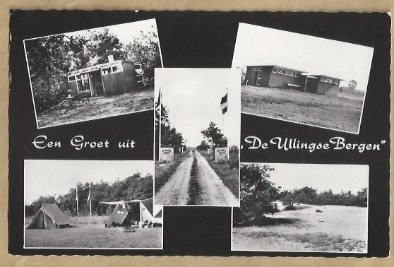 Ansichtkaart Vakantiecentrum De Ullingse Bergen St. Anthonis, Ophalen of Verzenden, 1960 tot 1980, Gelopen, Noord-Brabant