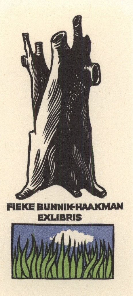 0173 Ex Libris Nederland : Cees Andriessen, z.j., Verzenden, Ex libris