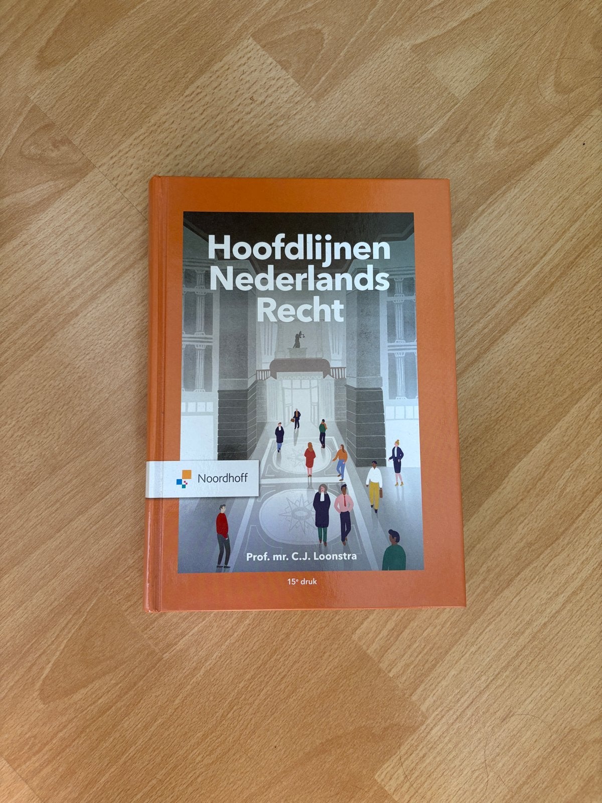 Hoofdlijnen Nederlands Recht - 15e druk, Boeken, Ophalen of Verzenden, Gamma, Zo goed als nieuw, HBO