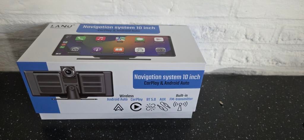10 inch Navigatiesysteem met CarPlay & Android Auto, Auto diversen, Autonavigatie, Ophalen of Verzenden