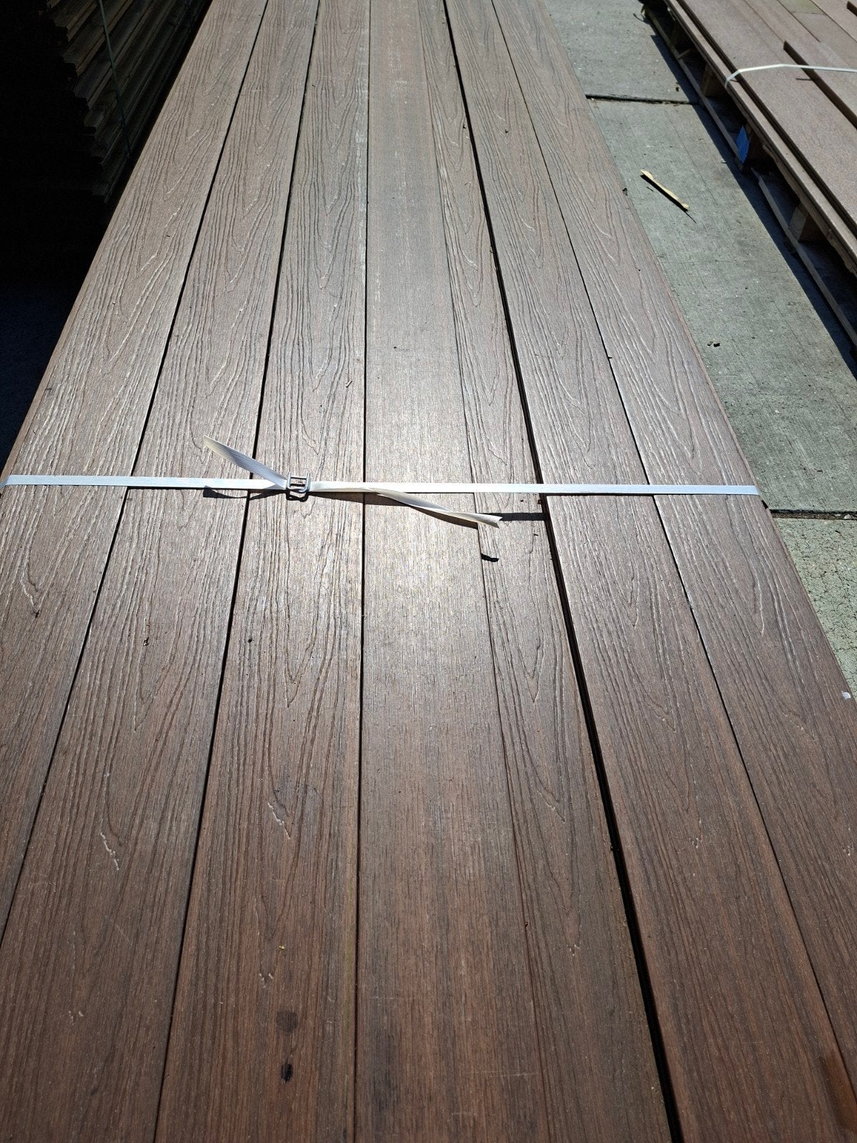 41 Fiberdeck Ipe planken 22.5x138x4000 mm, Doe-het-zelf en Verbouw, 25 tot 50 mm, Nieuw, Ophalen of Verzenden, Plank