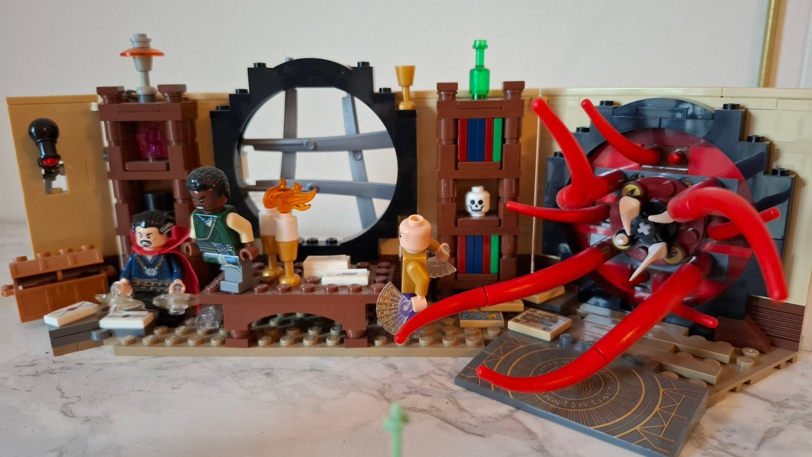 LEGO Marvel 76060 Doctor Strange’s Sanctum Sanctorum + doos, Marvel, Lego, Inclusief accessoires, Ophalen of Verzenden