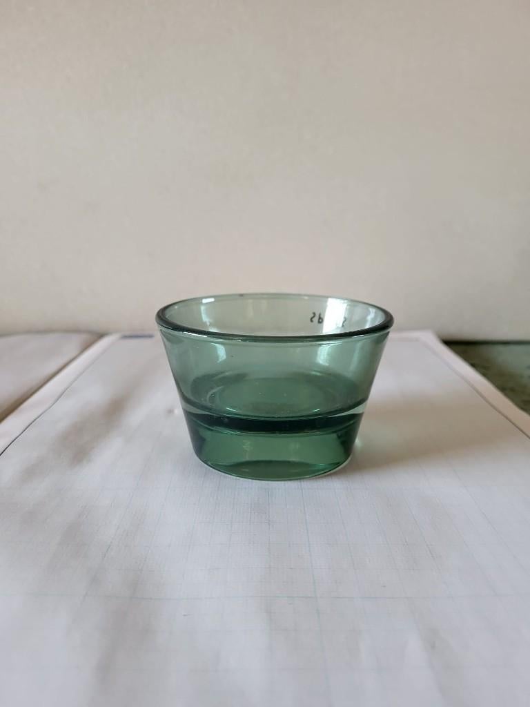 waxinelichtje groen, Overige materialen, Ophalen of Verzenden, Zo goed als nieuw, Groen