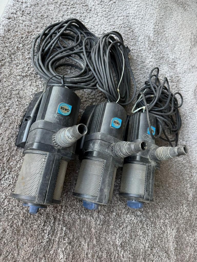 3 Oase Neptun 3000 vijverpompen, Ophalen of Verzenden, Gebruikt