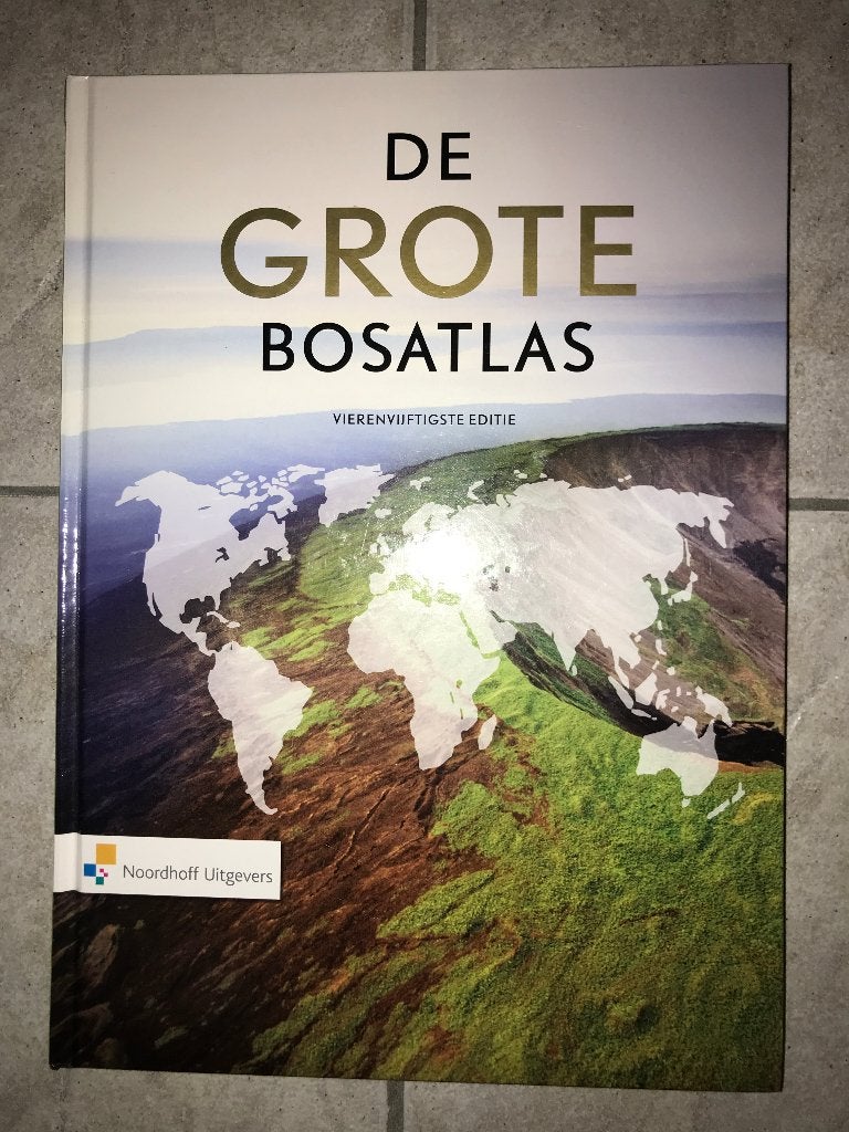 Grote Bosatlas voor voortgezet onderwijs, Bosatlas, 2000 tot heden, Ophalen of Verzenden, Zo goed als nieuw