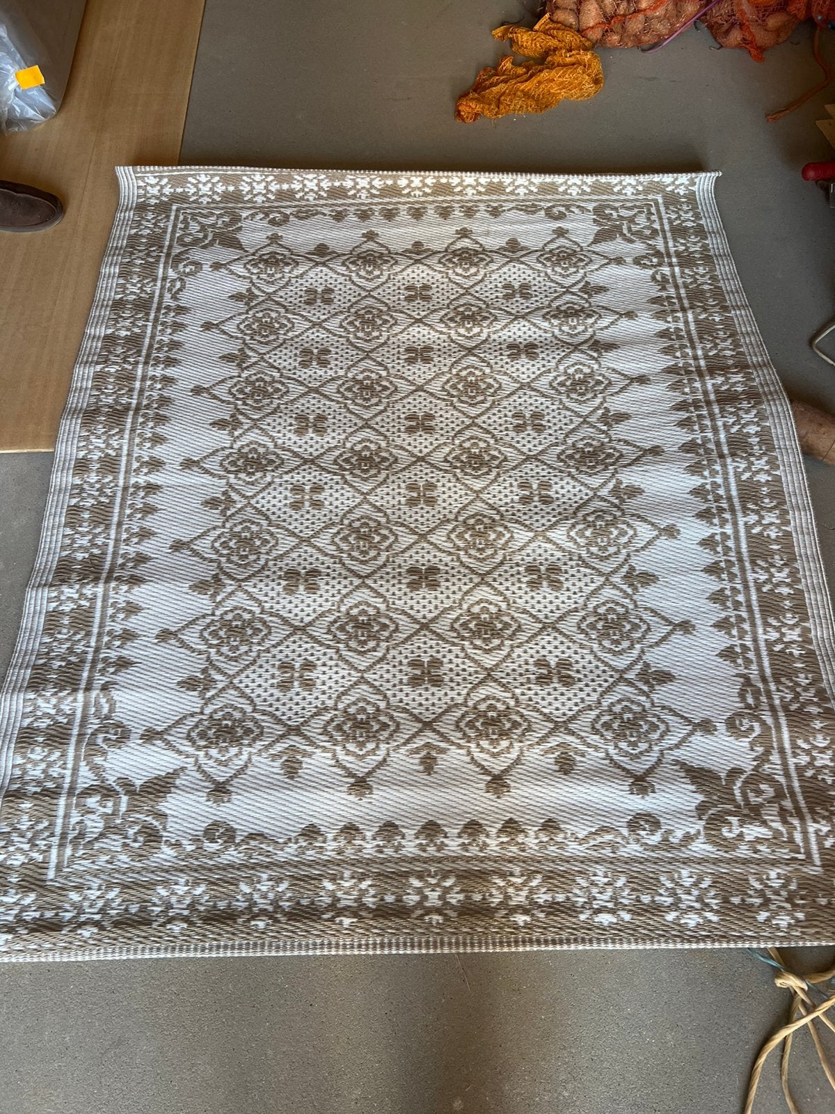 150-120cm buiten mat zgan heel mooi, Ophalen, Zo goed als nieuw, Buiten
