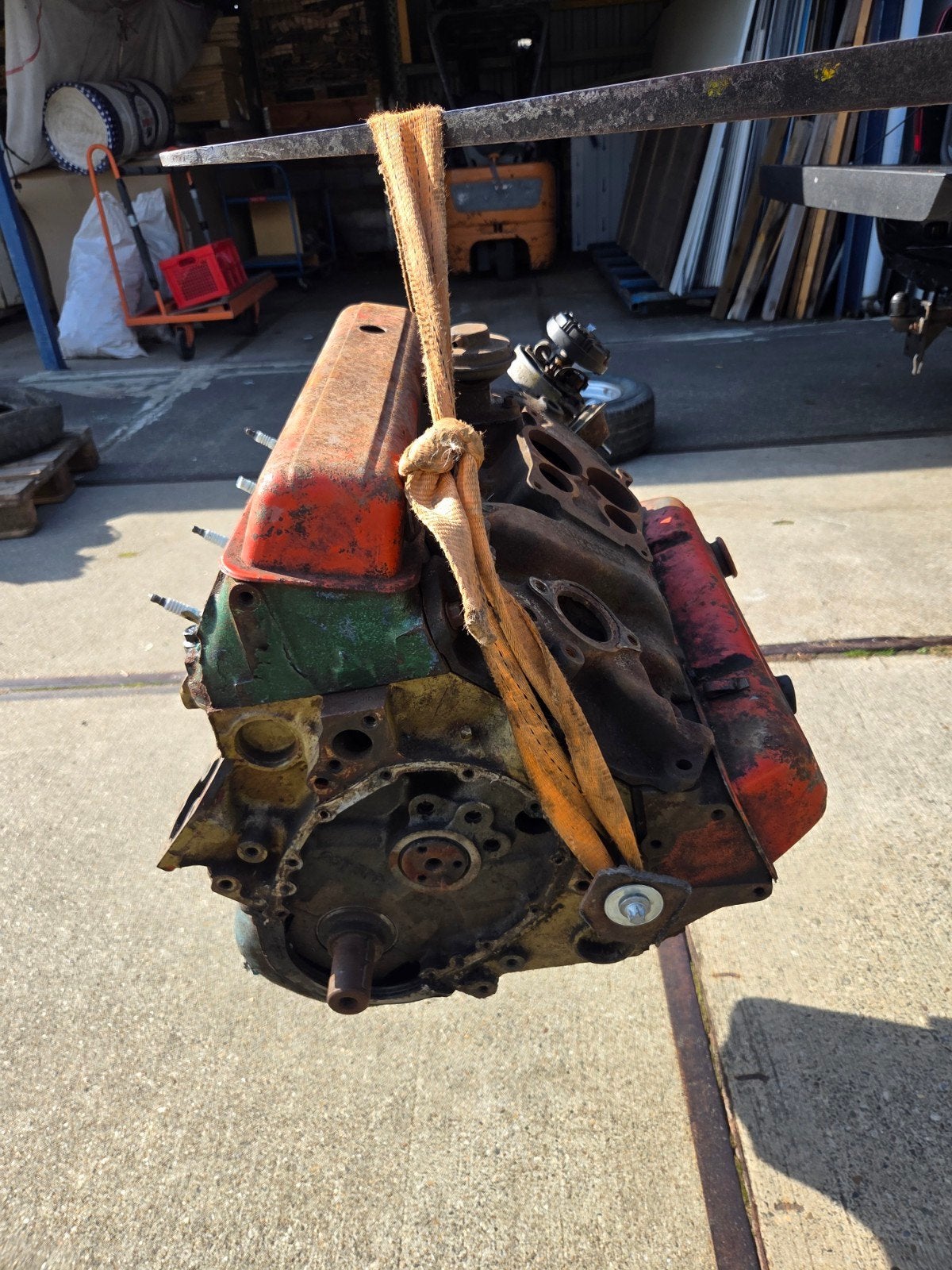 Chevrolet Small Block 350 5.7 motorblok, Ophalen, Chevrolet