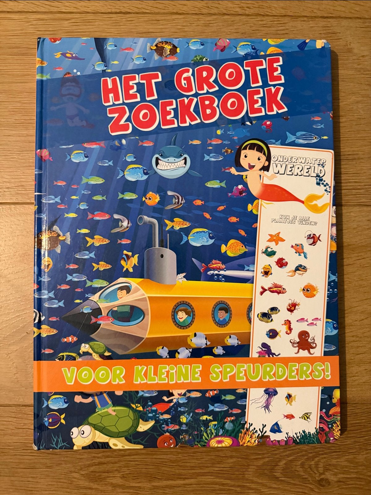 Het Grote Zoekboek: Onderwater Wereld voor Kleine Speurders, Ophalen of Verzenden, Gelezen, Non-fictie