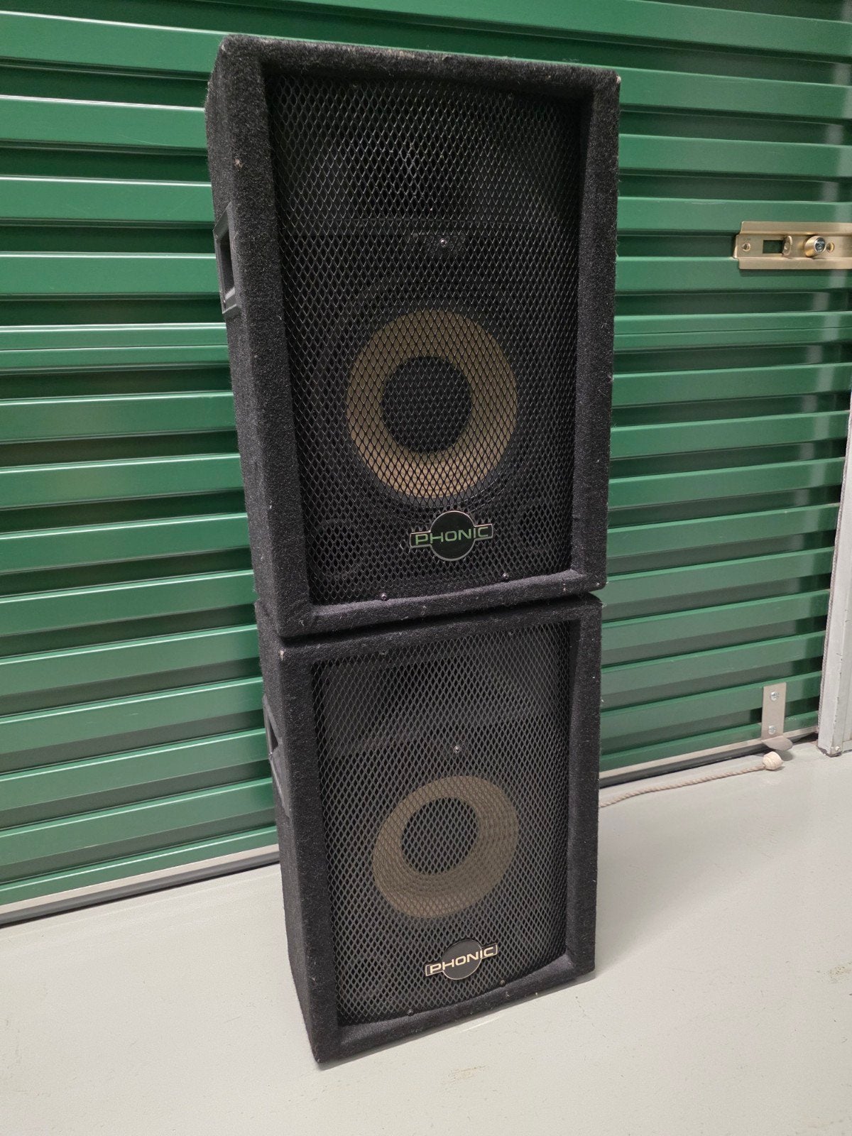 Phonic SEM710 Plus monitor speakers - 2x 150W RMS, Audio, Tv en Foto, Luidsprekers, Gebruikt, Speakerset, Ophalen, 150 watt of meer
