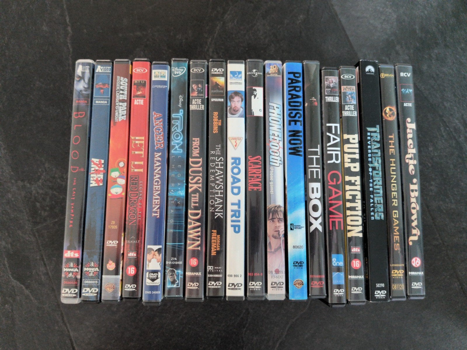 Grote collectie diverse DVD's - Actie, Thriller, Drama, Vanaf 16 jaar, Nederlands, Ophalen of Verzenden, Inclusief doosje