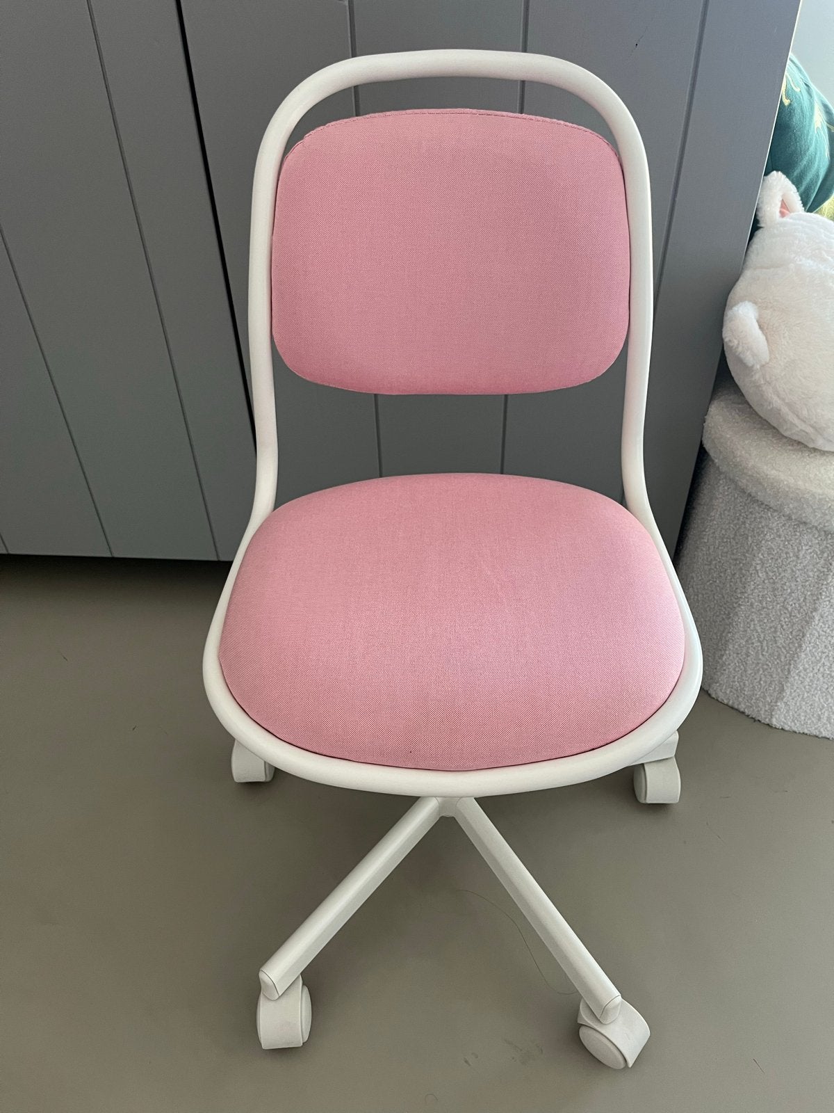 IKEA kinder bureaustoel Örfjäll - Zo goed als nieuw, Ophalen, Zo goed als nieuw, Roze, Bureaustoel