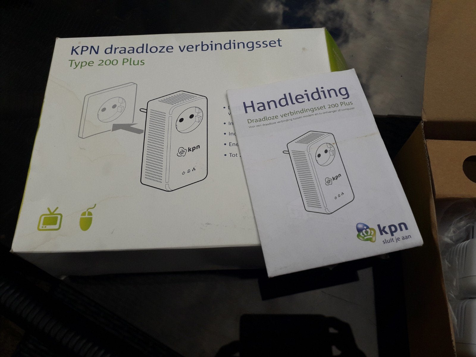 Draadloze verbindingsset / KPN verbindingsset / DVS 200 plus, Ophalen of Verzenden, Zo goed als nieuw
